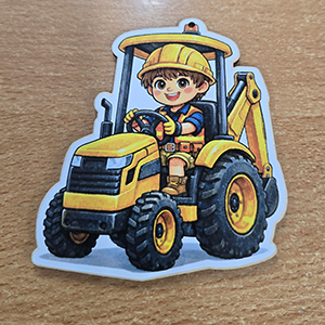 86946 ΞΥΛΙΝΕΣ ΦΙΓΟΥΡΕΣ ΜΕ ΑΥΤΟΚΟΛΛΗΤΟ ‘, ΤΡΑΚΤΕΡ ΜΕ ΠΑΙΔΑΚΙ’ ΓΙΑ ΔΙΑΚΟΣΜΗΣΗ 100mm//1Τεμ.   ΠΟΛΥΧΡΩΜΟ,   ,ΣΥΝΘΕΣΗ Plywood,ΠΑΙΔΙΚΑ,ΚΡΕΜΑΣΤΑ (5 0) (0gr) ()