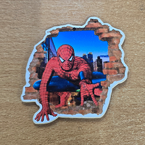 86951 ΞΥΛΙΝΕΣ ΦΙΓΟΥΡΕΣ ΜΕ ΑΥΤΟΚΟΛΛΗΤΟ ‘, Spiderman’ ΓΙΑ ΔΙΑΚΟΣΜΗΣΗ 90X100mm/1Τεμ.   ΦΥΣΙΚΟ ΧΡΩΜΑ,   ,ΣΥΝΘΕΣΗ Plywood,ΚΡΕΜΑΣΤΑ (1 3) (0gr) ()