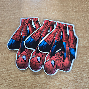 86954 ΞΥΛΙΝΕΣ ΦΙΓΟΥΡΕΣ ΜΕ ΑΥΤΟΚΟΛΛΗΤΟ ‘, Spiderman’ ΓΙΑ ΔΙΑΚΟΣΜΗΣΗ 90X70mm/1Τεμ.   ΦΥΣΙΚΟ ΧΡΩΜΑ,   ,ΣΥΝΘΕΣΗ Plywood,ΚΡΕΜΑΣΤΑ (8 0) (0gr) ()