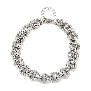 86964 STAINLESS STEEL LINK CHAIN BRACELETS  FOR JEWELLERY 17cm//1Pcs/  (IP) Steel COLOR,   ,Material ,, (0 0) ()