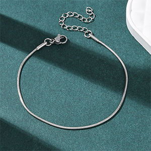 86965 ΑΤΣΑΛΙΝΑ ΕΤΟΙΜΑ ΒΡΑΧΙΟΛΙΑ ΦΙΔΑΚΙ  ΓΙΑ ΚΟΣΜΗΜΑ 17cm//1Τεμ.   ΑΤΣΑΛΙΝΟ ΧΡΩΜΑ,   ,ΣΥΝΘΕΣΗ , (10 0) (0gr) ()