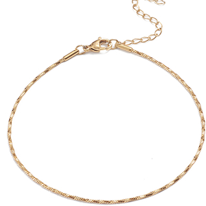 87027 ΑΤΣΑΛΙΝΑ ΕΤΟΙΜΑ ΒΡΑΧΙΟΛΙΑ ΦΙΔΑΚΙ ΠΛΑΚΕ  ΓΙΑ ΚΟΣΜΗΜΑ 22cm//1Τεμ.   ΕΠΙΧΡΥΣΟ ΧΡΩΜΑ,   ,ΣΥΝΘΕΣΗ , (0 0) (0gr) ()