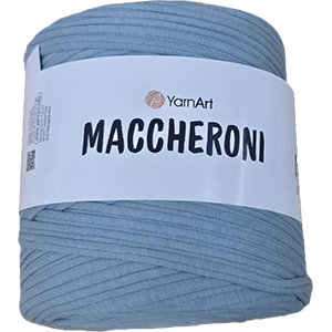 87199 YARNART MACCHERONI FOR HANDBAGS 600 gr( +- 100gr)//1Spool/maccher LIGHT BLUE, ,Material , (4 0) ()