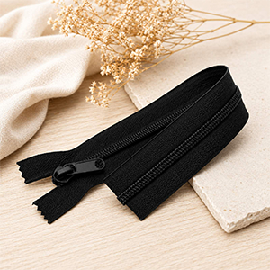 87204 CLOSE END SPIRAL ZIPPER FOR SEWING 30cm//1Pcs/ BLACK COLOR, ,Material , (0 0) ()