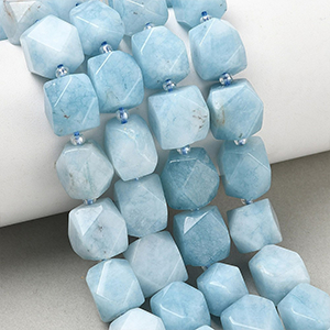 87266 Natrual dyed Jade Irregular shape FOR JEWELLERY 11X10mm/28Pcs/ BLUE COLOR, ,Material ,BEADS (0 0) ()
