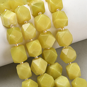 87270 Natrual dyed Jade Irregular shape FOR JEWELLERY 12X10mm/28Pcs/ ORANGE COLOR, ,Material ,BEADS (0 0) ()