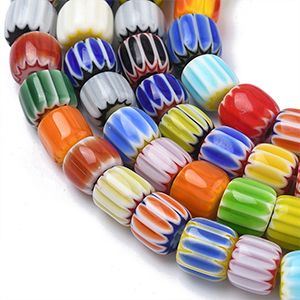 87308 Oval Shape Glass Beads FOR JEWELLERY 8X8mm/55Pcs/ BLUE COLOR, ,Material GLASS,SUMMER,BEADS (0 0) ()