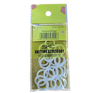 87366 Plastic Macrame hoops/Rings FOR DECORATION 16mm//20Pcs/ WHITE COLOR, ,Material ,Kneeting Accessories, (0 0) ()