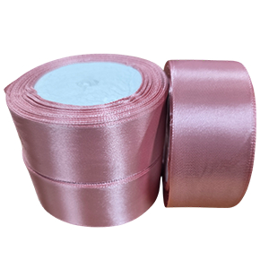 87373 SATIN RIBON FOR DECORATION 38mm/23Meters/ SALMON COLOR, ,Material , (0 0) ()
