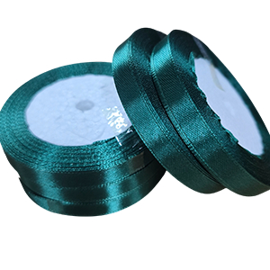 87377 SATIN RIBON  FOR DECORATION 10mm/23Meters/   FOREST GREEN COLOR,   ,Material , (0 0) ()