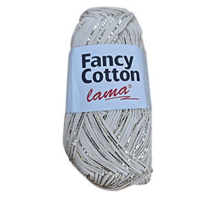 87389 LAMA FANCY COTTON FOR Textile 100gr/165Meters/ 2306-BEIGE, ,Material ,CROCHET NEEDLES 3-4 TUNISIAN CROCHET HOOK no 4-5 (5 0) ()
