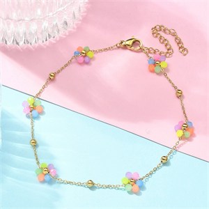 87443 ΑΤΣΑΛΙΝΑ ΒΡΑΧΙΟΛΙΑ ΓΙΑ ΤΟ ΠΟΔΙ/ANKLETS ΓΙΑ ΚΟΣΜΗΜΑ 21cm//1Τεμ. (18K) ΕΠΙΧΡΥΣΟ ΧΡΩΜΑ, ,ΣΥΝΘΕΣΗ ΑΝΟΞΕΙΔΩΤΟ ΑΤΣΑΛΙ 304, (3 0) (0gr) ()