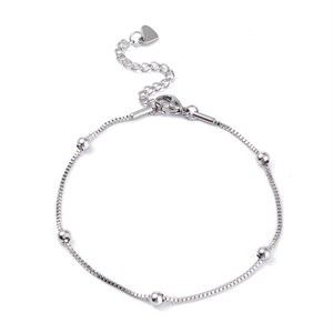 87460 STAINLESS STEEL BRACELTS WITH LOBSTER CLAW CLASP FOR JEWELLERY 20.5cm//1Pcs/ Steel COLOR, ,Material STAINLESS STEEL, (10 0) ()