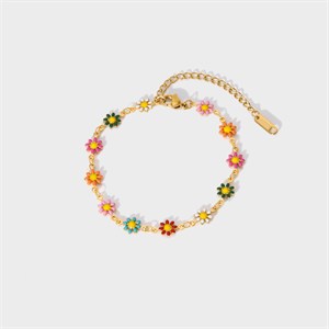 87482 STAINLESS STEEL BRACELTS WITH LOBSTER CLAW CLASP FOR JEWELLERY 19cm//1Meters/ (18K) GOLD PLATED, ,Material , (5 0) ()