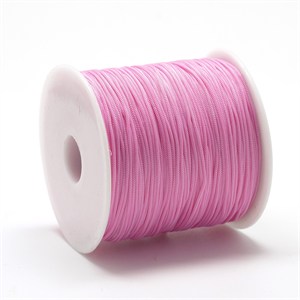 87486 Macrame Cord FOR JEWELLERY 0.8mm/120Meters/ PINK COLOR, NYLON THREAD ,Material POLYESTER, (0 0) ()