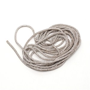 87508 RHINESTONE SHOELACES  FOR JEWELLERY 5mm//1Meters/   MULTICOLOR, WITH RHINESTONES  ,Material , (-4.6 0) ()