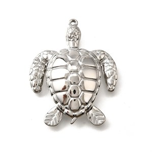 87518 Stainless Steel Turtle Pendants FOR JEWELLERY 33X26mm/1Pcs/ Steel COLOR, ,Material STAINLESS STEEL,CHARMS (0 0) ()