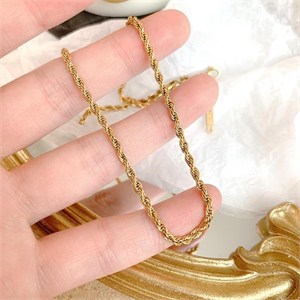 87527 STAINLESS STEEL BRACELTS WITH LOBSTER CLAW CLASP FOR JEWELLERY 21cm//1Pcs/ (18K) GOLD PLATED,With Lobster Claw Clasp WITH LOBSTER CLAW CLASP ,Material STAINLESS STEEL,BEADS (10 0) ()