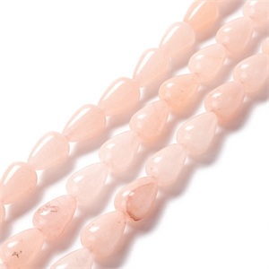 87672 NATURAL JADE PEARDROP SHAPE FOR JEWELLERY 15X10mm/27Pcs//Ø1.5mm Natural COLOR, ,Material SEMI PRECIOUS STONES,BEADS (0 5) ()