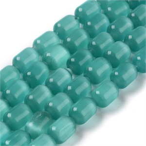 87691 ΜΑΤΙ ΤΗΣ ΓΑΤΑΣ ΒΑΡΕΛΑΚΙΑ ΓΙΑ ΚΟΣΜΗΜΑ 8X12mm/Ø0.7mm/~27Τεμ. ΤΥΡΚΟΥΑΖ ΧΡΩΜΑ, ,ΣΥΝΘΕΣΗ ΗΜΙΠΟΛΥΤΙΜΟΙ ΛΙΘΟΙ,ΧΑΝΤΡΑ (0 0) (0gr) ()