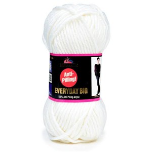 87724 Himalaya everday big anti-pilling for cardigans/sweatshirts 100gr/80meters/ (himalya) 70801-cream, 100% acrylic ,material acrylic,crochet needles 6.5,needles 6 (9 0)