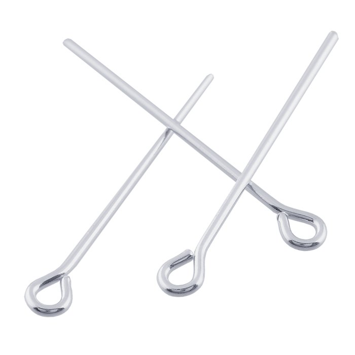 CH10623 ΓΡΑΝΕΣ ΜΕΤΑΛΛΙΚΕΣ ΜΕ ΜΑΤΙ/ΚΡΙΚΟ ,50X0,7mm/50Τεμ. ,ΕΠΑΡΓΥΡΟ ΧΡΩΜΑ,0.7mm ΠΑΧΟΣ (0 75) (13gr) ()