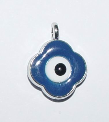 CH12037 Μεταλλικά Ματάκια Σε Σχήμα Λουλούδι Για Διακόσμηση 15X12mm/3Τεμ. Σκούρο μπλέ Χρώμα, Με Ματάκια ,Συνθεση ,Κρεμαστά (96 21) (7gr) ()