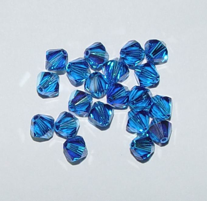 CH12099 Real Swarovski Bicone beads 5301 ,For Jewellery 6mm//20Pcs/ ,   ,Material ,,Beads (4 0) ()