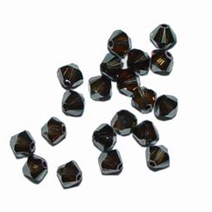 CH12487 Κρυσταλλάκια Swarovski σε Σχήμα Ρόμβος – 5301  Για κόσμημα 4mm/~50Τεμ. BRONZE SHADE 2x,   ,Συνθεση ,Χάντρα (1 0) (gr) ()