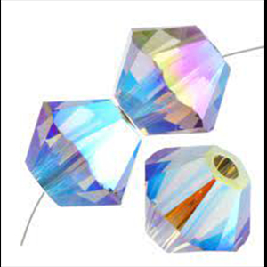 CH12490 Κρυσταλλάκια Swarovski σε Σχήμα Ρόμβος – 5301  Για κόσμημα 4mm//20Τεμ. BLACK DIAMOND AB2,   ,Συνθεση ,Χάντρα (31 0) (gr) ()