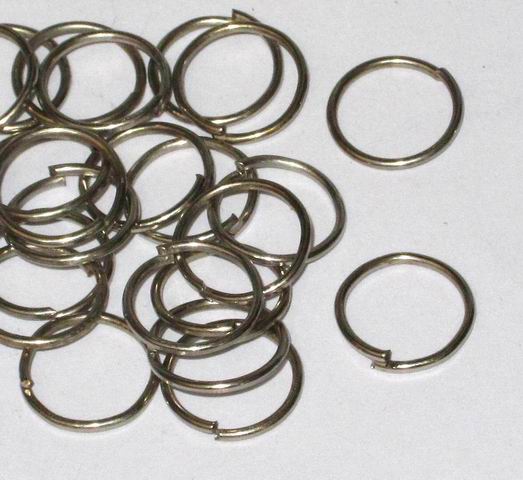 CH1321 Μεταλλικά Κρικάκια ανοικτά  Για κόσμημα 12X1mm/~45Τεμ. Μεταλλικό Χρώμα,   ,Συνθεση , (29 19) (13gr) ()