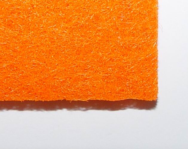 CH13767 Square felt sheets ,for decoration 25x25cm/1pcs/ orange color,   ,material synthetic felt,kneeting accessories, (792 0)