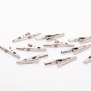 CH13789 METAL CROCODILE CLIPS   35MM//10PCS/   PLATINUM COLOR,   ,MATERIAL ,, (121 0) ()