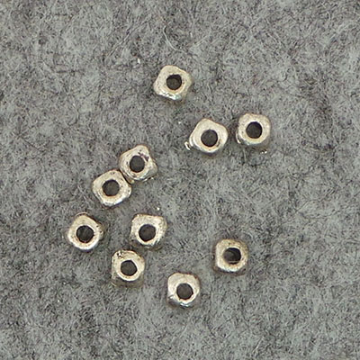 CH1443 Μεταλλικές στρόγγυλες χάντρες  Για κόσμημα 5mm/~125Τεμ. Αντικέ Χρώμα,   ,Συνθεση ,Χάντρα (14 0) (gr) ()