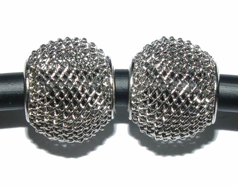 CH16755 Μεταλλικές στρόγγυλες χάντρες Για κόσμημα 14mm//5Τεμ. Μεταλλικό Χρώμα, ,Συνθεση ,Χάντρα (15 5) (8gr) ()