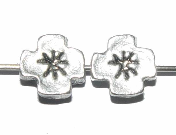 CH17024 Σταυροί Μεταλλικός Φιγούρα ,9X9mm/5Τεμ.,Αντικέ Χρώμα (42 17) (15gr) ()