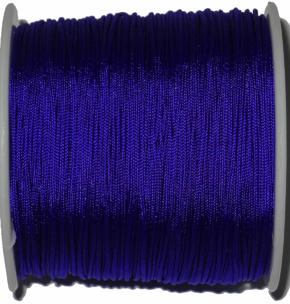 CH17630 Cords Macrome 0,8mm,Nylon Tread ,0,8mm/50Meters ,Electric blue color (0 4) ()