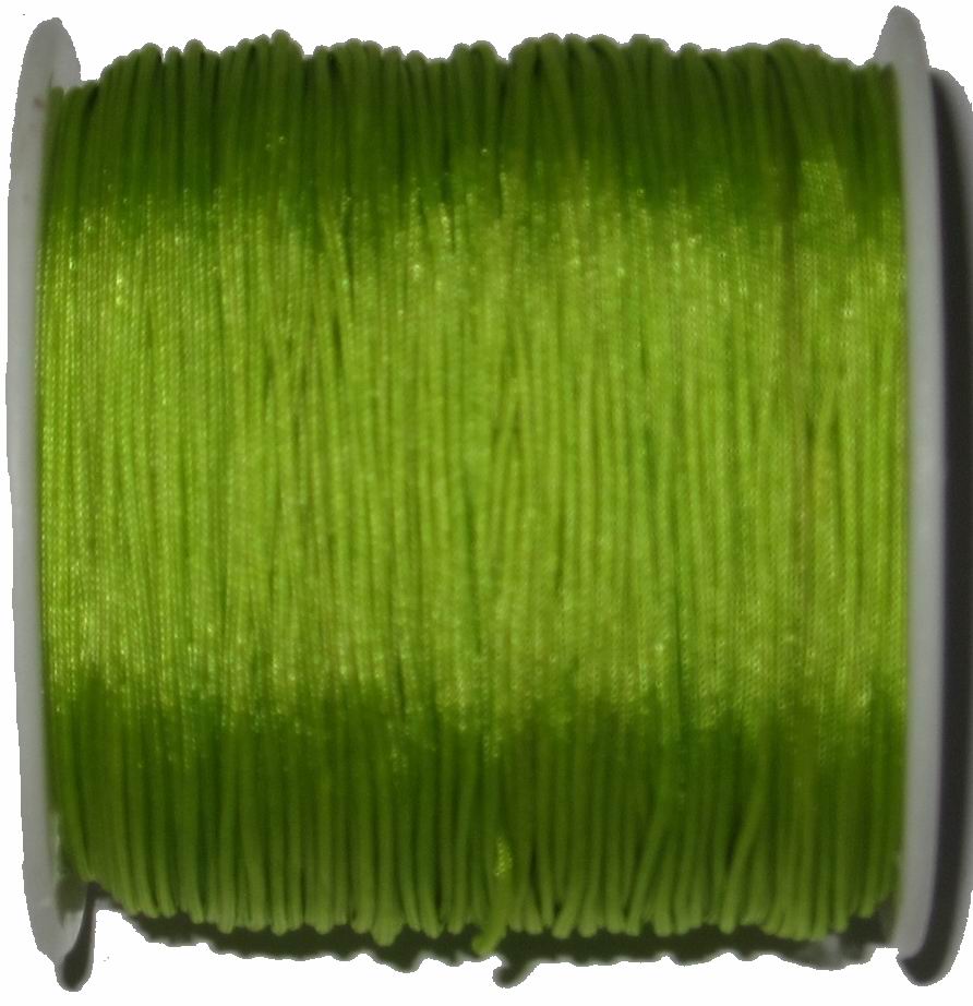 CH17635 Cords Macrome 0,8mm,Nylon Tread ,0,8mm/50Meters ,Green Color (5 8) ()