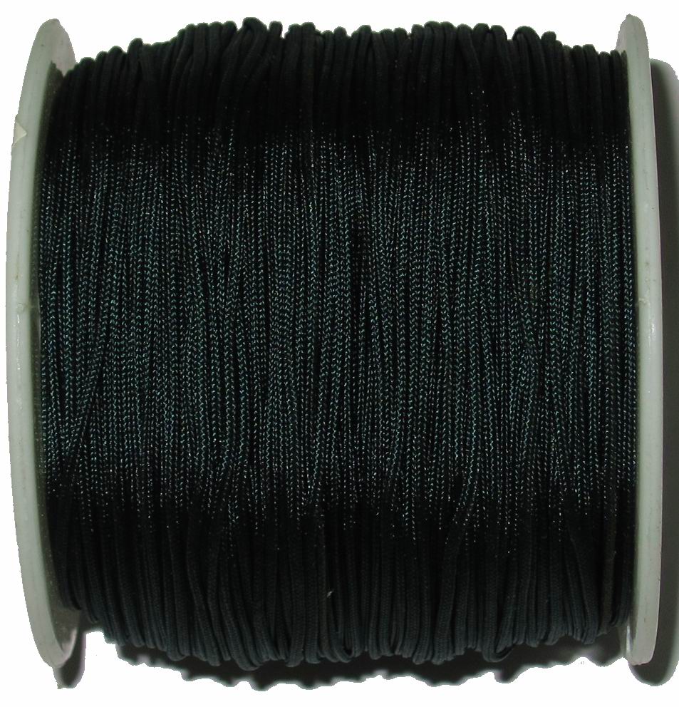 CH17636 Cords Macrome 0,8mm,Nylon Tread ,0,8mm/50Meters ,Dark Green (16 8) ()