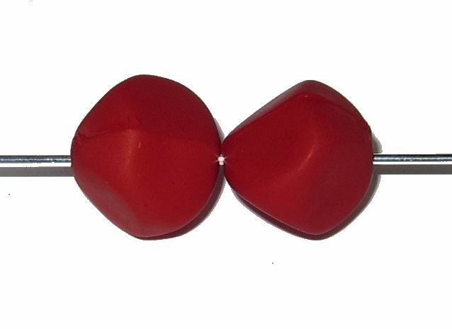 CH19093 Acrylic spacers ,For Jewelery/Decoration 12mm//18Pcs/ Red Color,   ,Material Acrylic,,Beads (14 649) ()