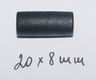 CH2014 Wooden Cylinder shape beads  20X8mm/35Pcs Black Color, Tubes  ,Material Wood,,Beads (16 11) ()