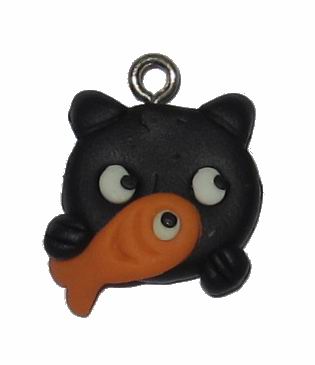 CH21054 Διάφορα Μενταγιόν Πολυμερικού πηλού  21X17mm/2Τεμ. Πολύχρωμο Για Κόσμημα/Διακόσμηση  Κρεμαστά  (0 32) (5gr) ()