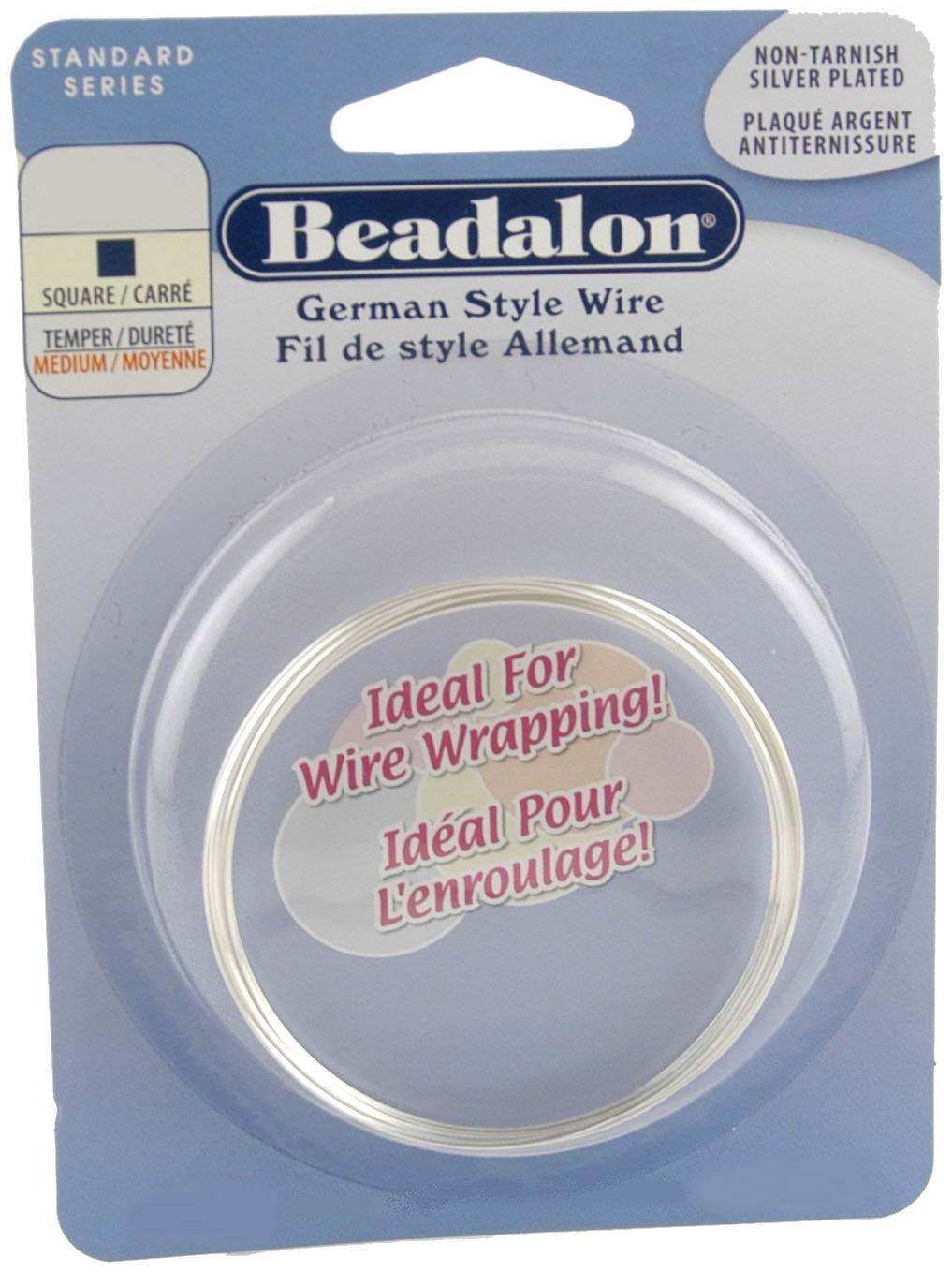 CH21207 ΣΥΡΜΑΤΑ ΜΕΤΑΛΛΙΚΑ Τετράγωνο ,0,6mm/22guage/3,5Μέτρ. ,ΕΠΑΡΓΥΡΟ ΧΡΩΜΑ,0.6mm ΠΑΧΟΣ (1 0) (20gr) ()