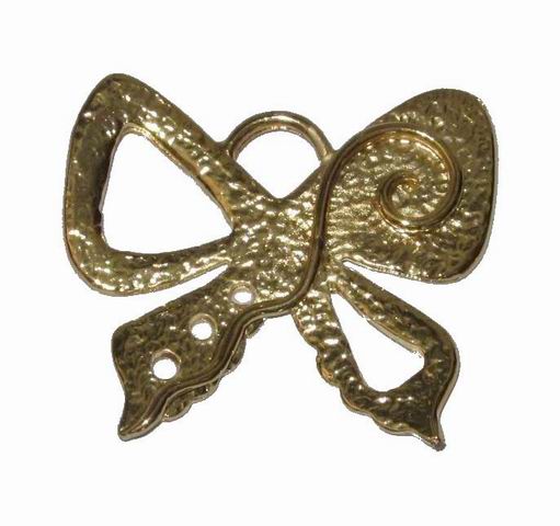CH24707 Metal Butterflies , 44X38mm/1Pcs/ Gold Plated,   ,Material Brass,,Charms (14 0) ()