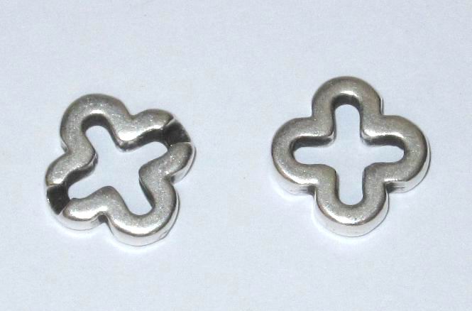 CH24801 Metal Cross Pendants ,For Baptizing 14X14mm/1Pcs/ Antique Color,   ,Material ,Beads (68 0) ()