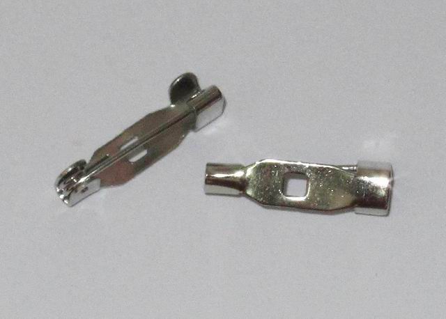 CH25303 Παραμάνες Μεταλλικές Με βάση ,16mm/10Τεμ. ,Μεταλλικό Χρώμα,Πλακέ (5 44) (7gr) ()
