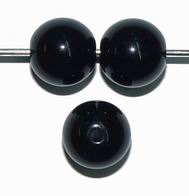 CH2605 Acrylic Round Beads ,For Jewelery/Decoration 10mm/45Pcs/ Black Color,   ,Material Acrylic,,Beads (-1 2) ()