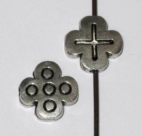 CH26442 Μεταλλικά σταυρουδάκια φιγούρα Για κόσμημα 14X14mm/3Τεμ. Αντικέ Χρώμα, ,Συνθεση Κράμα (μείγμα),Θρησκευτικά,Περαστά (40 0) (11gr) ()