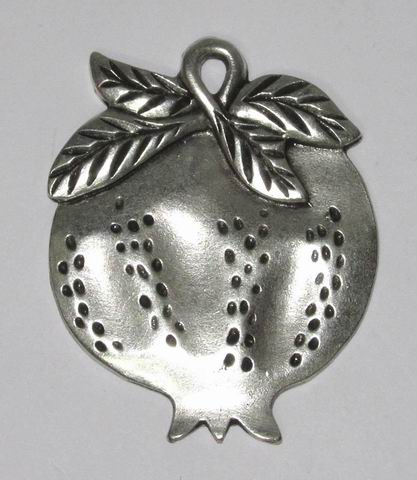 CH26452 Christmas Ornaments Metal Pomegranades, ,66X52mm/1Pcs ,Antique Color (2 0) ()