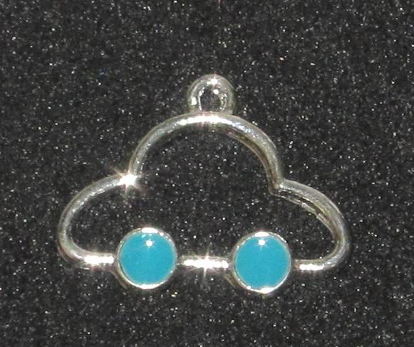 CH26694 Μενταγιόν Ορειχαλκινα  Με χρώμα Αυτοκινητάκια ,19X15mm/2Τεμ. ,Αντικέ Χρώμα,Με Χρώμα/Enamel (25 0) (gr) ()